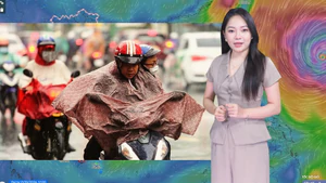 Thời tiết đêm 21 ngày 22-10: Cả 3 miền có mưa dông vào chiều tối