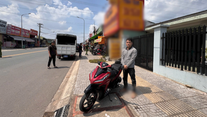 Cướp tiệm vàng bất thành, nghi phạm bị bắt sau 40 phút truy xét