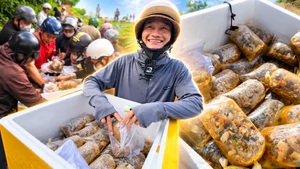 Giải mã món vếch bò Đắk Lắk khiến người dân đứng chờ mua kín cả đường