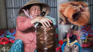 Miền Tây vào mùa làm mắm cá lóc đồng
