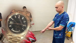 Trộm đồng hồ Rolex hơn 1,7 tỉ đồng của bạn làm ăn, chưa kịp bán đã bị bắt