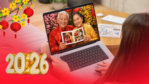 Hướng dẫn tạo album ảnh Tết và phục chế ảnh cũ tặng ông bà