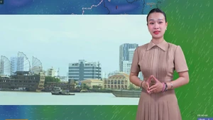 Thời tiết đêm 23 ngày 24-2: Bắc Bộ sáng và đêm có mưa rải rác; Nam Bộ ngày nắng, có nơi nắng nóng