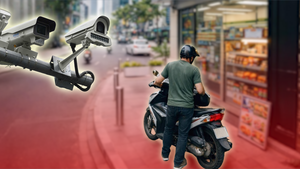 Đậu xe trên vỉa hè vào quán mua hàng rồi ra ngay có bị camera AI phạt nguội không?