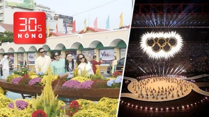 Bản tin 30s Nóng: Chợ Bến Thành được nhiều người ‘check-in’ sau sơn sửa; Khai mạc Olympic mùa Đông