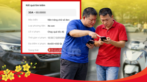 Tra cứu xe bị phạt nguội trong Tết 2026