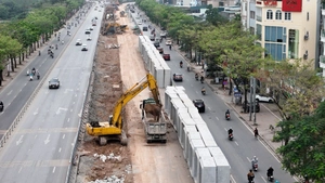 Hà Nội rầm rộ thi công 12 dự án chống ngập, chuẩn bị ứng phó mùa mưa 2026