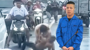 Người đánh cảnh sát giao thông đang làm nhiệm vụ giữa mưa lũ bị phạt 12 tháng tù