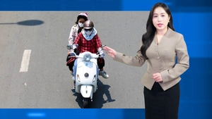 Thời tiết đêm 26 ngày 27-3: Bắc Bộ mưa rào, sương mù; Trung Bộ và Nam Bộ có nắng nóng