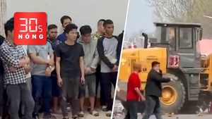 Bản tin 30s Nóng: Tạm giữ 40 người trong vụ câu cá thưởng tiền; Xe ủi làm chết 13 người Trung Quốc