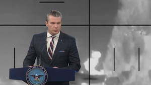 Video tàu ngầm Mỹ phóng ngư lôi đánh chìm tàu chiến Iran, đã tìm thấy 87 thi thể