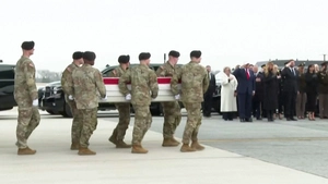 Tổng thống Trump dự lễ tiếp nhận thi hài 6 quân nhân Mỹ tử trận trong chiến sự Trung Đông