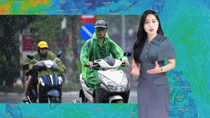 Thời tiết đêm 16 ngày 17-4: Bắc Bộ và Nam Bộ có mưa rào và dông, Trung Bộ nắng nóng