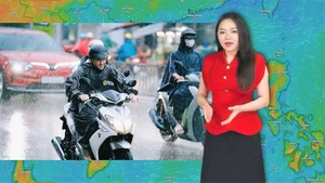 Thời tiết đêm 18 ngày 19-4: Bắc Bộ mưa rào, mưa to và dông; Nam Bộ ngày nắng nóng, chiều tối mưa dông