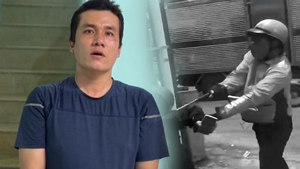 Video lời khai của tài xế xe ôm công nghệ dùng gậy 3 khúc đánh người sau va chạm