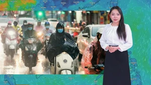 Thời tiết đêm 22 ngày 23-4: Bắc Bộ chuyển mát, có nơi mưa to; Trung Bộ và Nam Bộ ngày nắng, mưa rải rác
