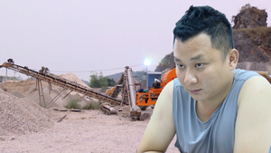 Bắt một thanh niên khai thác trái phép đá trầm tích Dolomite thu lợi hơn 1,1 tỉ đồng