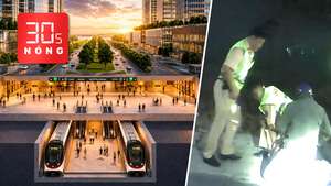 Bản tin 30s Nóng: TP.HCM đồng loạt khởi công 4 công trình trọng điểm; Cảnh sát bắt trộm trên quốc lộ