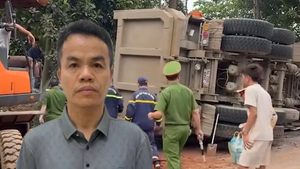 Xe đầu kéo lấn làn lật đè ô tô, xe máy khiến 2 người tử vong, tài xế bị bắt tạm giam