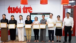 Giáo viên học làm truyền thông chuyên nghiệp tại Báo Tuổi Trẻ