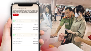 Cách tra cứu thông tin xuất nhập cảnh trên VNeID khi đi máy bay