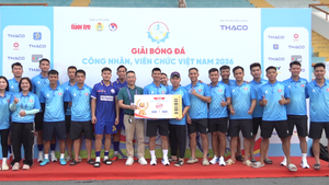 Xác định chủ nhân 8 tấm vé vào vòng chung kết toàn quốc Giải bóng đá công nhân, viên chức Việt Nam 2026
