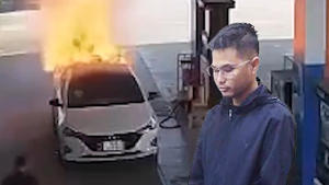 Khởi tố, bắt tạm giam tài xế vụ cháy ô tô chở pin xe điện trẻ em khiến 2 người chết