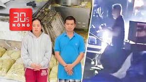Bản tin 30s nóng: 2.800 tấn mì tươi chứa hóa chất bán đi đâu? Xe tải kéo sập rạp cưới