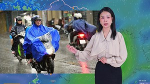 Thời tiết đêm 9 ngày 10-5: Bắc Bộ có mưa to; Trung Bộ và Nam Bộ ngày nắng nóng, chiều tối mưa dông