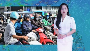 Thời tiết đêm 13 ngày 14-6: Bắc Bộ và Trung Bộ nắng nóng, có nơi nắng nóng gay gắt; Nam Bộ chiều tối mưa dông
