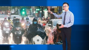 Thời tiết đêm 18 ngày 19-6: Bắc Bộ mưa to, Trung Bộ nắng nóng, Nam Bộ sáng nắng chiều mưa