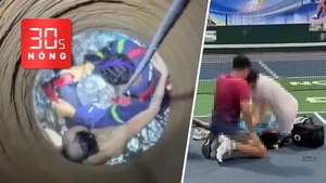 Bản tin 30s Nóng: Người đàn ông chết khi đang chơi pickleball; Cứu sống người dưới giếng sâu 30m