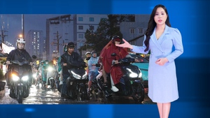 Thời tiết đêm 28 ngày 29-6: Bắc Bộ mưa to, Trung Bộ nắng nóng, Nam Bộ mưa chiều tối