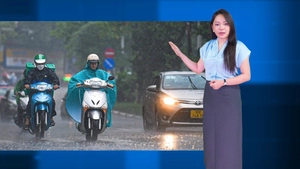 Thời tiết đêm 29 ngày 30-6: Bắc Bộ mưa to, Trung Bộ giảm nóng, Nam Bộ ngày nắng đêm mưa