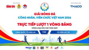 Trực tiếp: Cảng Quốc tế Long An gặp CĐ Điện lực VN | Lượt 1 vòng bảng Vòng loại khu vực phía Nam
