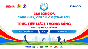 Trực tiếp: CĐ Đường sắt VN gặp CĐ Gia Lai | Lượt 1 vòng bảng Vòng loại khu vực phía Nam