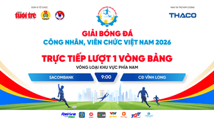 Trực tiếp: SACOMBANK - CĐ Vĩnh Long | Lượt 1 vòng bảng Vòng loại khu vực phía Nam