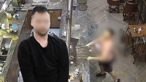 Người nước ngoài đập phá, gây náo loạn quán cà phê ở Đà Nẵng bị khởi tố