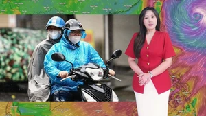 Thời tiết đêm 10 ngày 11-7: Bắc Bộ có nơi mưa to; Trung Bộ nắng nóng; Nam Bộ mưa rào 