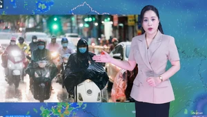 Thời tiết đêm 12 ngày 13-7: Bắc Bộ mưa to và dông; Trung Bộ ngày nắng nóng, chiều tối mưa; Nam Bộ mưa dông về chiều tối
