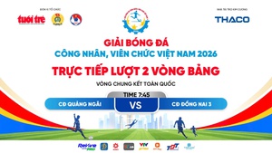 Trực tiếp: CĐ Quảng Ngãi gặp CĐ Đồng Nai 3 - Lượt 2 Vòng bảng Vòng chung kết toàn quốc