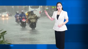 Thời tiết đêm 16 ngày 17-7: Bắc Bộ mưa to, Trung Bộ nắng nóng, Nam Bộ mưa chiều và đêm