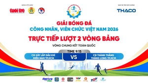Trực tiếp: CĐ Xây lắp dầu khí miền Nam TP.HCM gặp CĐ Thành Thắng Thăng Long TP.HCM - Lượt 2 Vòng bảng Vòng chung kết toàn quốc