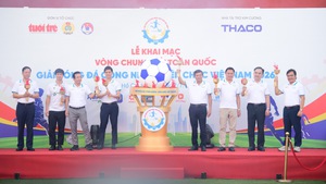 Vòng chung kết Giải bóng đá công nhân, viên chức Việt Nam 2026 chính thức khởi tranh 