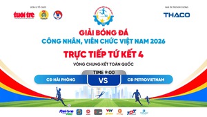 Trực tiếp: CĐ Hải Phòng gặp CĐ Petrovietnam - Tứ kết Vòng chung kết toàn quốc