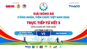 Trực tiếp: CĐ Thành Thắng Thăng Long TP.HCM gặp SACOMBANK - Tứ kết Vòng chung kết toàn quốc