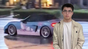 Bắt tạm giam thanh niên lái xe Porsche 'drift' ở khu đô thị Sala