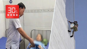 Bản tin 30s nóng: Lời kể của nạn nhân vụ cháy xe khách, 7 người chết ở Đồng Nai; ‘Người nhện’ mưu sinh   