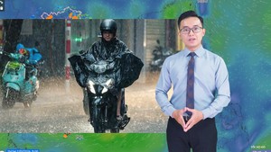 Thời tiết đêm 27 ngày 28-7: Bắc Bộ có nơi mưa đến 250mm, Trung Bộ và Nam Bộ mưa nhiều về chiều và đêm