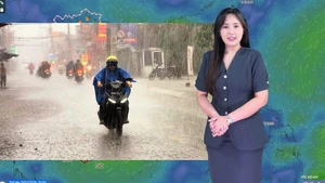 Thời tiết ngày 1-8: Bắc Bộ và Nam Bộ mưa dông về chiều tối; Trung Bộ mưa to và dông